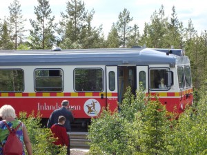 Mit der Inlandsbanan in den Norden